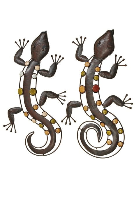 Liskokoriste seinälle Lizard A ja B, lisäkuva